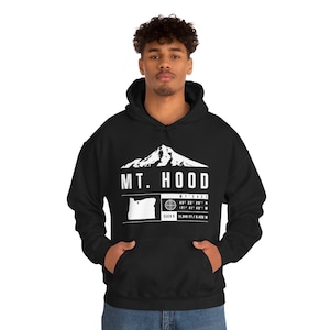 Wy&#39;east - Mt. Hood -- Unisex Heavy Blend Hooded Sweatshirt
