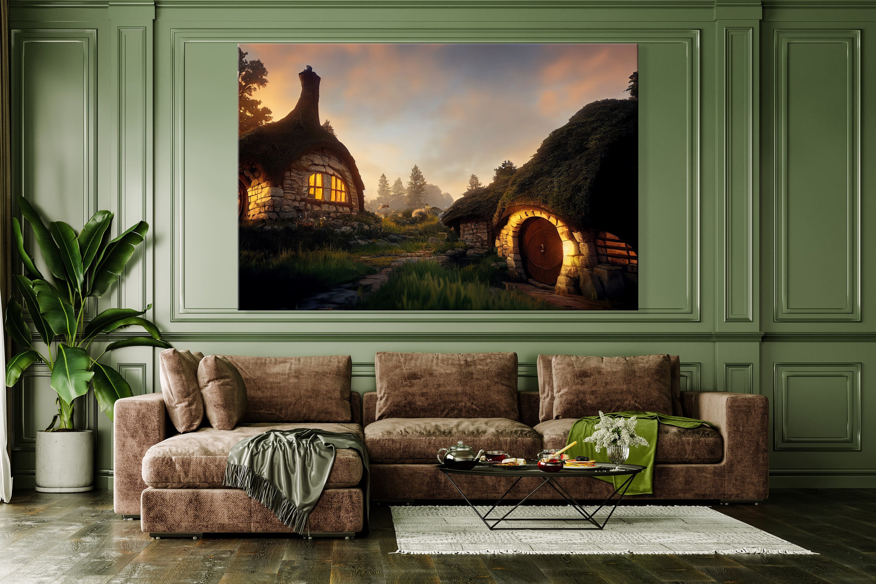 Hobbit-inspired Homes: Unique Handcrafted Home Decor - Etsy