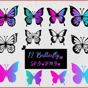 Free Free 155 Holographic Butterfly Svg SVG PNG EPS DXF File