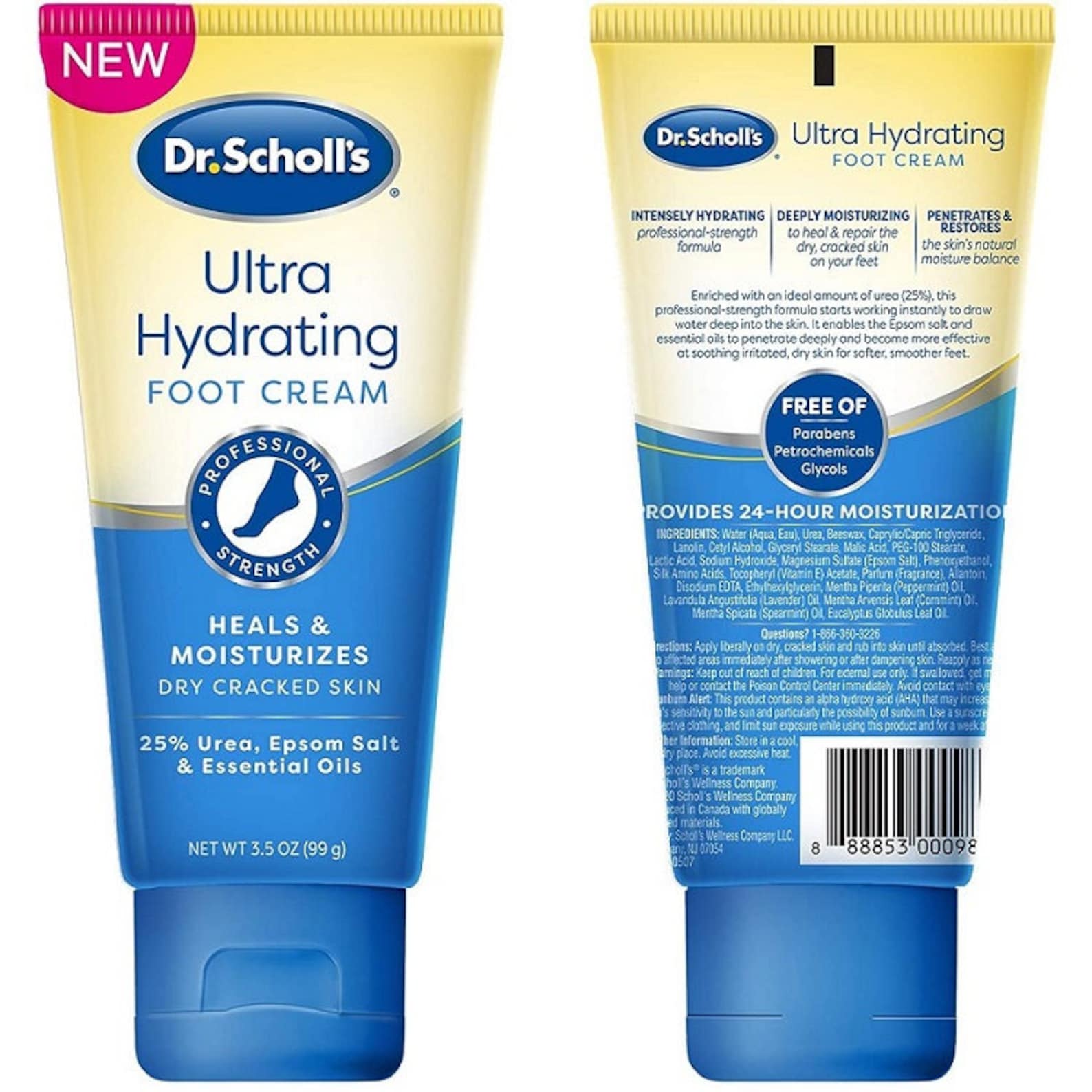 Ultra Hydrating Foot Cream 3.5 Ounce Etsy