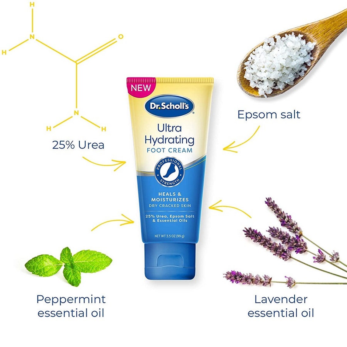 Ultra Hydrating Foot Cream 3.5 Ounce Etsy