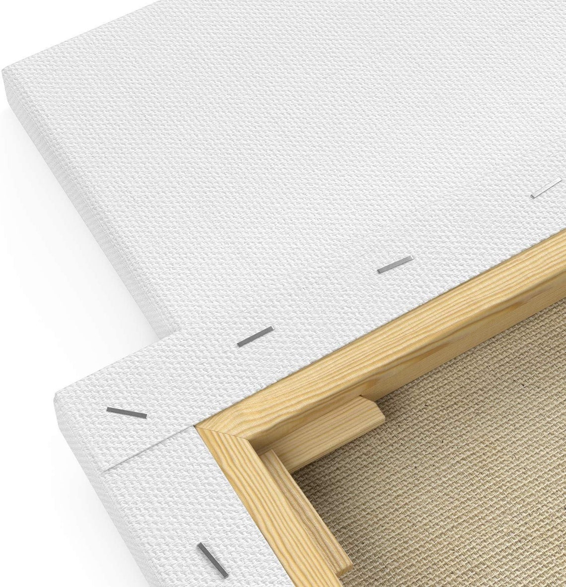 8x10 Premium Stretched Canvas Pack of 12 Primed 100 Etsy