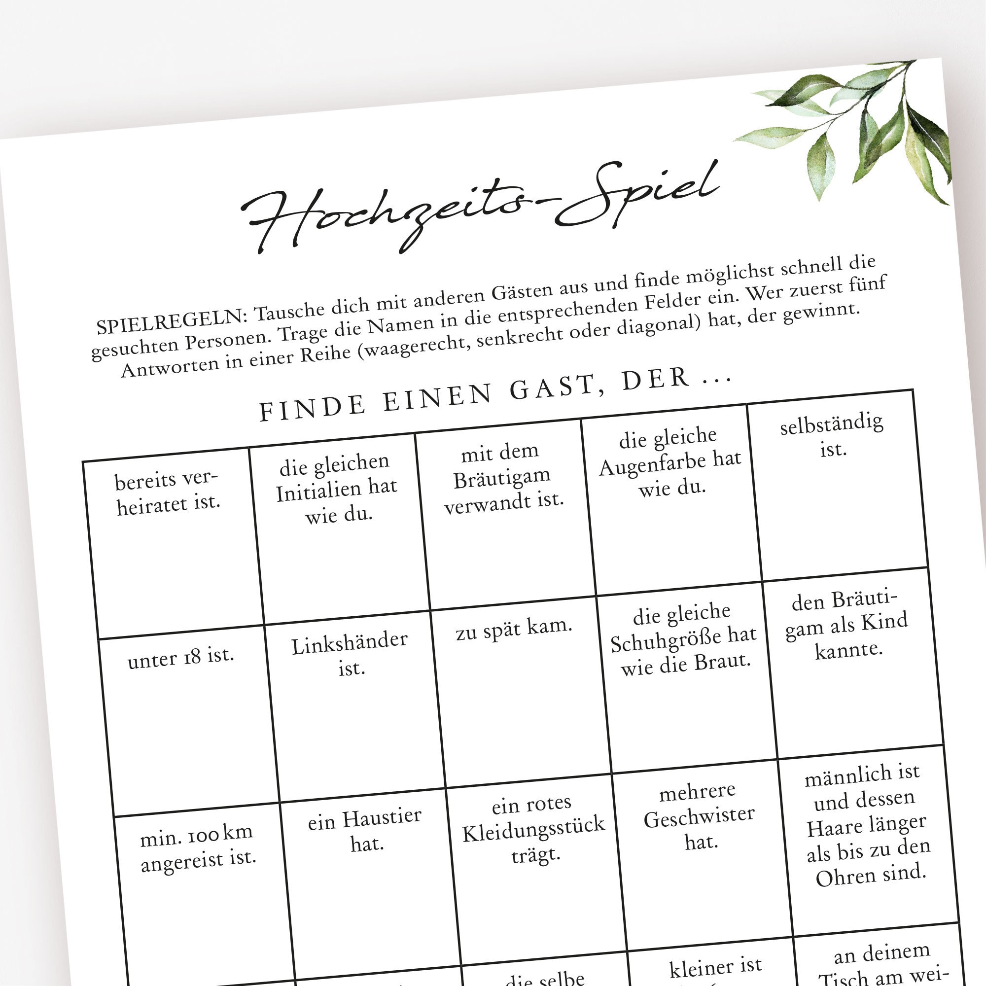 Hochzeitsspiel Sie & Er - 2 Holzschilder Mit 80 Fragen - Lustiges Brautpaar Spiel Für Die Feier