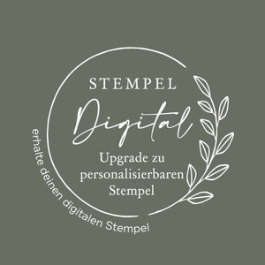 SCHWARZ Digitale Datei deines personalisierten Stempels