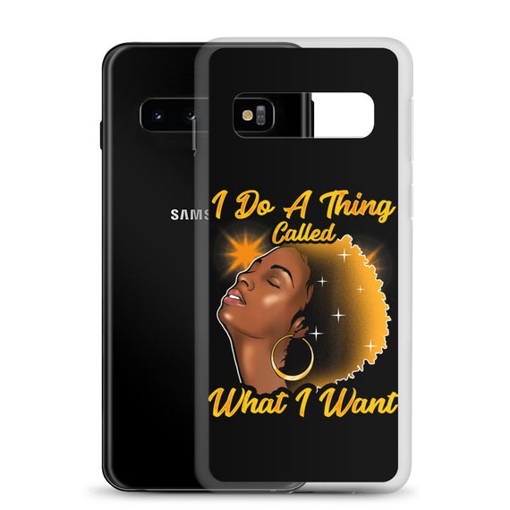 afro American women inspirational motivational statement sturdy protection protectors Samsung Case African Samsung case