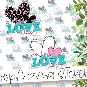 We hopen dat je van deze verpakking stickers - grote 2 inch sticker voor kleine winkels - winkel kleine stickers - 24 sticker vel