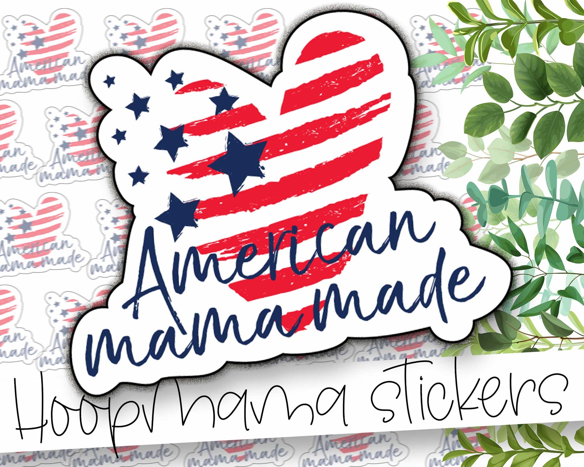 American Mama Made Handmade in the USA Patriotic 4th of July Gnomes