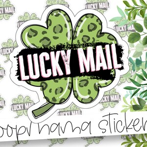 Lucky Mail - St. Patrick's Day Verpakkingsstickers - Grote 2 Inch Branding Sticker Voor Kleine Winkels - 24 Sticker Sheet