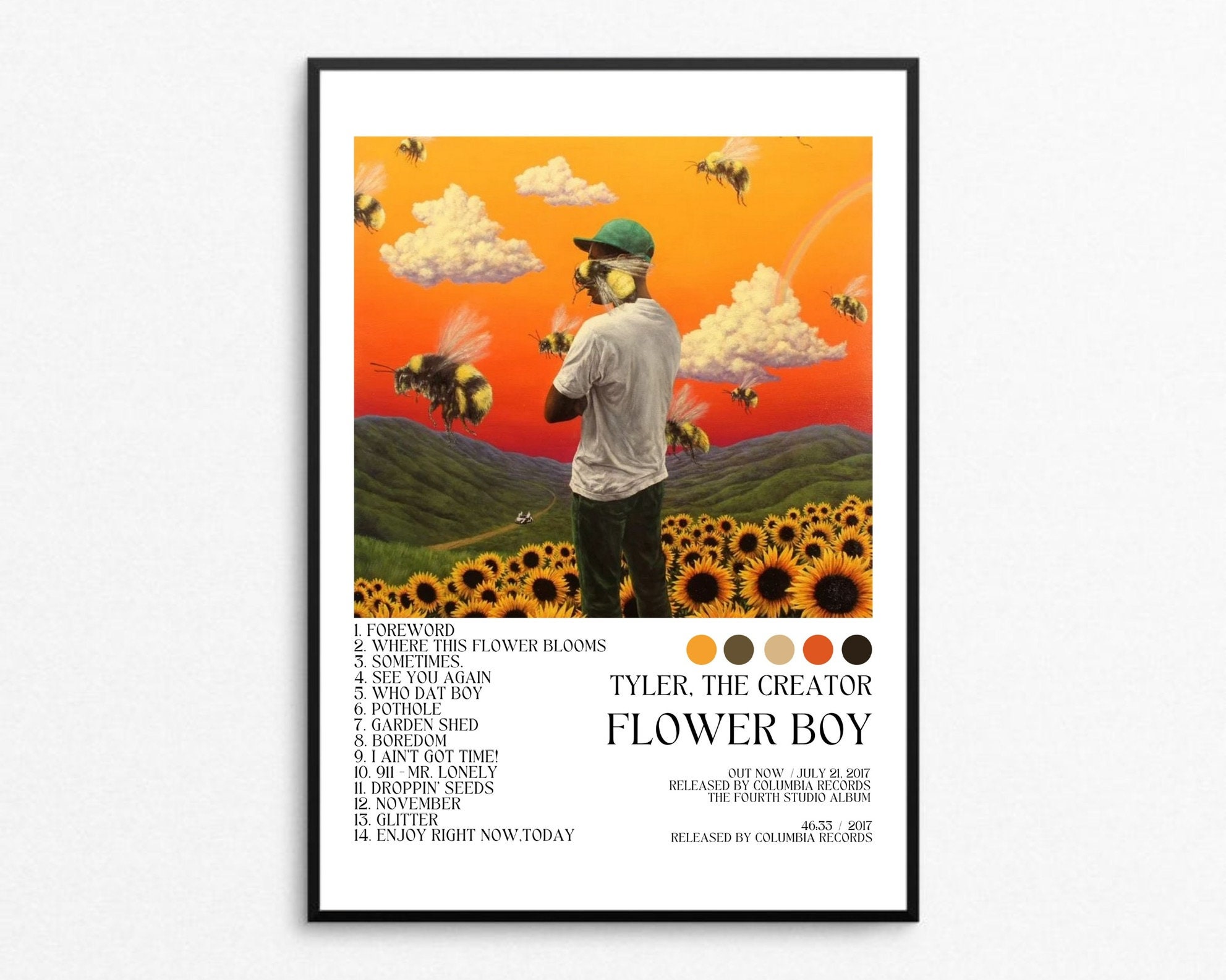 Tyler The Creator poster Tyler The Creator Flower Boy -  Portugal