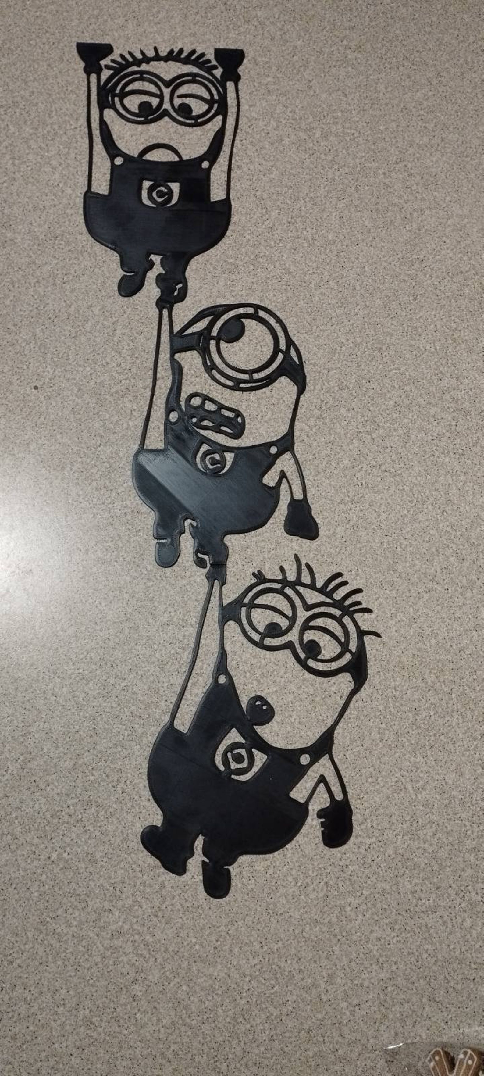 3D Printed Minions Wall Art for Kid's Room - Etsy