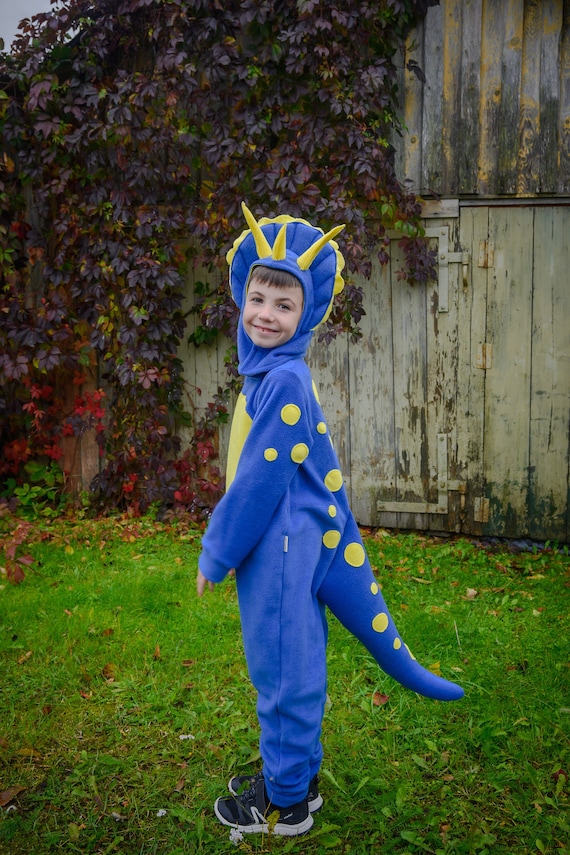 Toddler Dinosaur Costume Blue Toddler Dinosaur Costume Blue