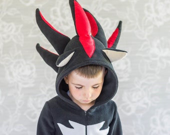 Déguisement hérisson noir enfants Halloween Cosplay combinaison tenue fête d'anniversaire idée cadeau Noël école vêtements unisexe