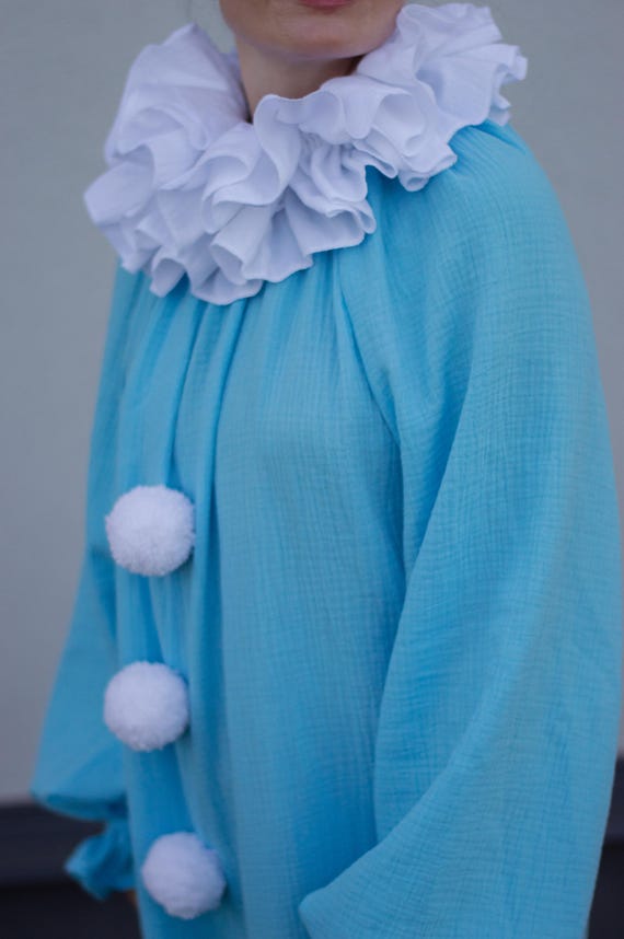 blue clown dress Blue Red Pomni Clown Costumes for Girls Christmas Halloween Fancy Tutu  Dress for Kids Digital Circus Clowns Disguise Outfit Set