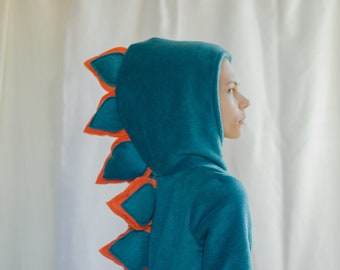 LISTO PARA ENVIAR Traje de dinosaurio Stegosaurus Cosplay Fiesta de cumpleaños Mono Halloween Traje para niños Idea de regalo Traje completo