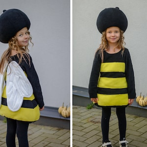 Bumble Bee costume Bee Insect Kids outfit Baby Toddler Halloween Kids Cosplay Birthday party Gift idea