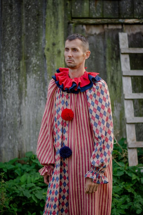 Harlequin Clown Costume Harlequin Clown Costume