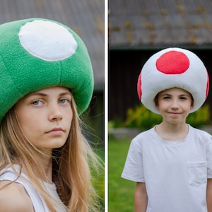 Mushroom Hat Toadstool Kids Adults Costumes Halloween Costume Kids Outfit Unisex Cosplay