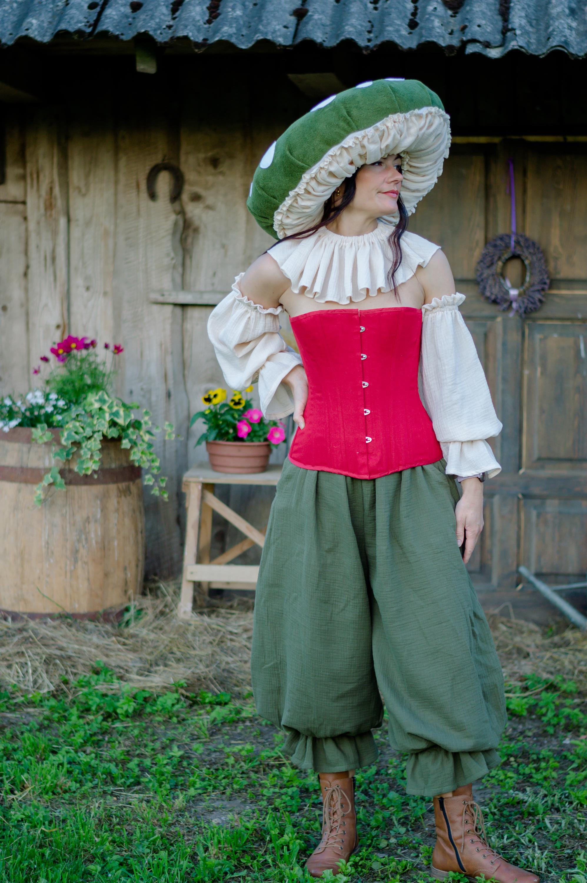 Moss Green Fantasy Bloomers – Romantic Puff Pants - Etsy