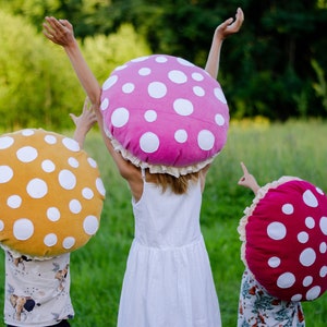 Pink Mushroom hat Fly agaric hat Toadstool hat Kids Adults Halloween costume Woodland Kids costume Cosplay Toad
