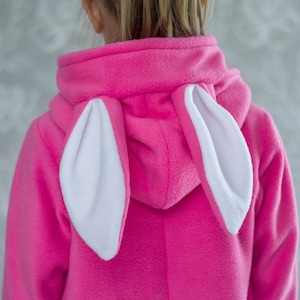 Konijnenkostuum, kinderoutfit, babykonijn, jumpsuit, Halloween, kindercosplay, verjaardagsfeestje, cadeau-idee, Konijn Dierenkostuum, Paasoutfit afbeelding 7