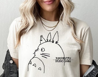 Vintage My Neighbor Totoro Ghibli Sweatshirt, Totoro Gift Shirt Hayao Miyazaki, Totoro Hoodie, Ghibli Sweatshirt, Spirited Away T-Shirt