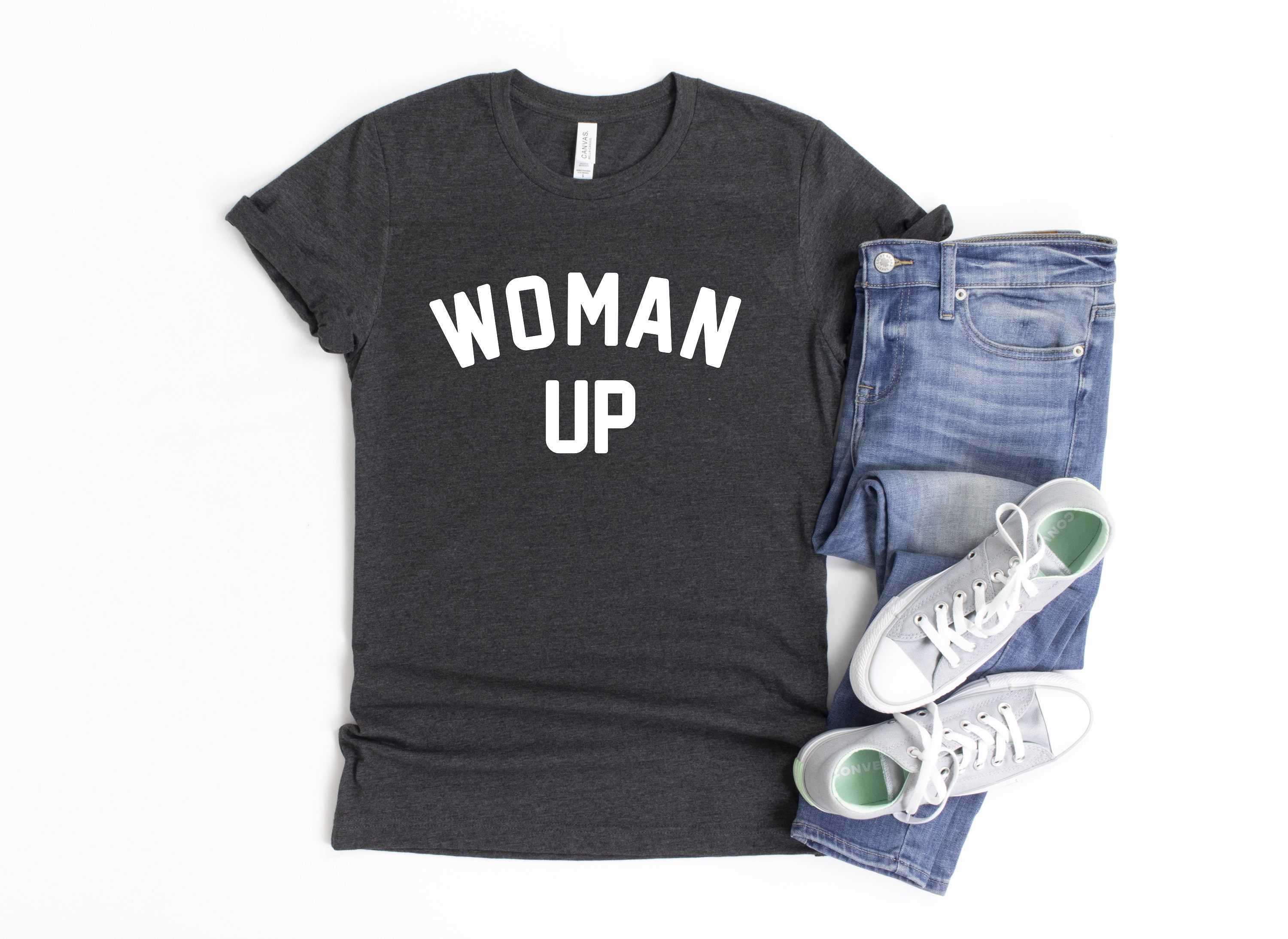 Discover Woman Up T-Shirt, Feminist Shirt, Women Empowerment, Motivational Shirt, Inspirational Shirt, Girl Power Shirt, Girl PWR Shirt, Feminism Tee