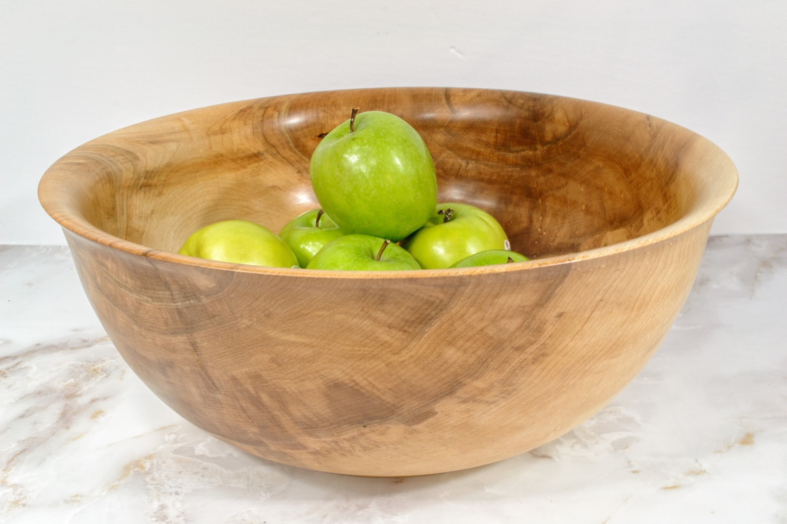 Bowl 1 Large Birdseye Maple Salad Bowl. Centrepiece . Etsy
