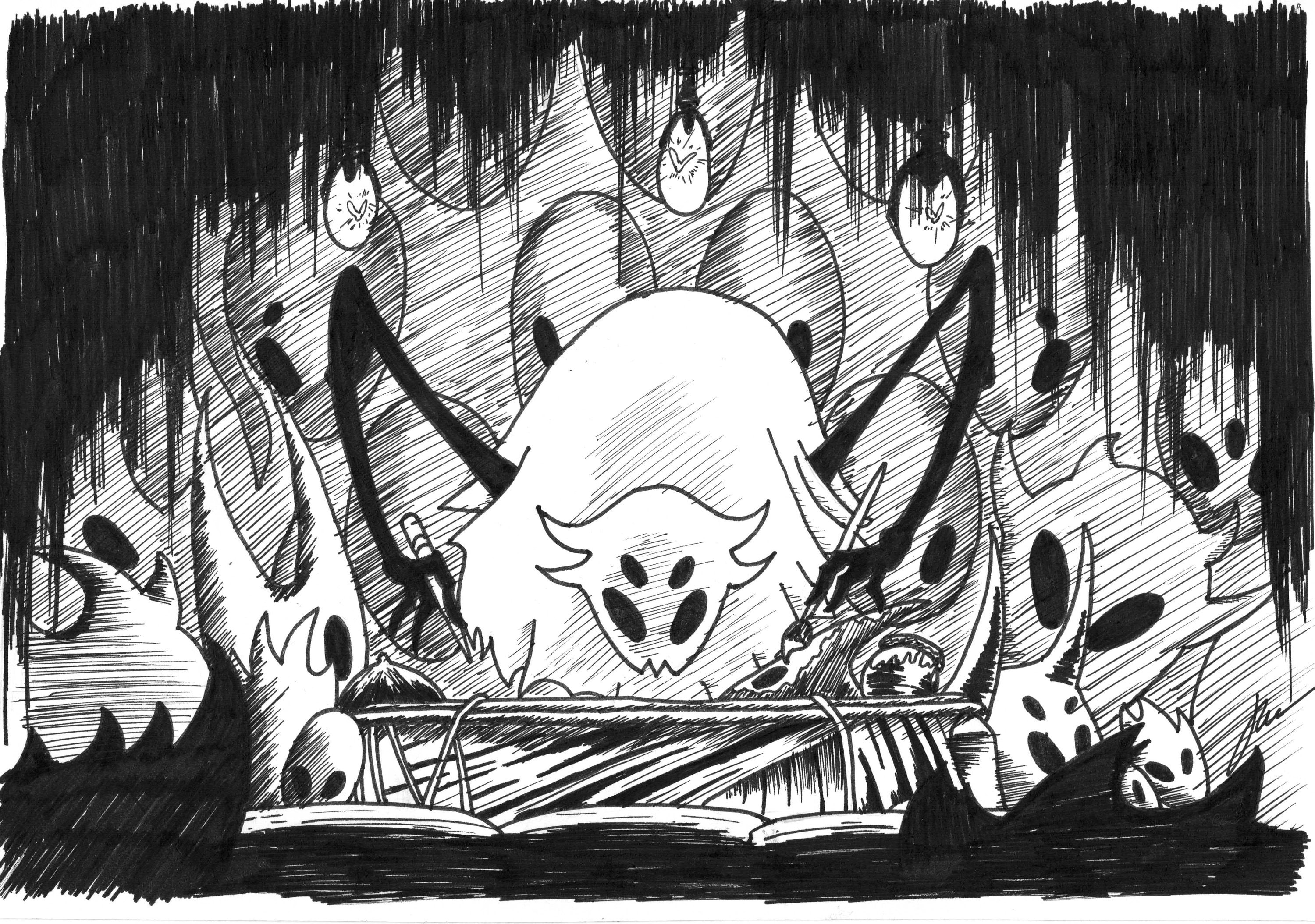 Hollow Knight A5 Print the Mask Maker Etsy Australia