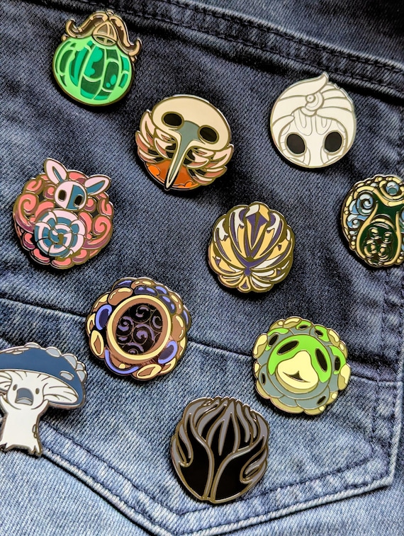 Grimmchild Companion - Hollow Knight Enamel Pin - Etsy