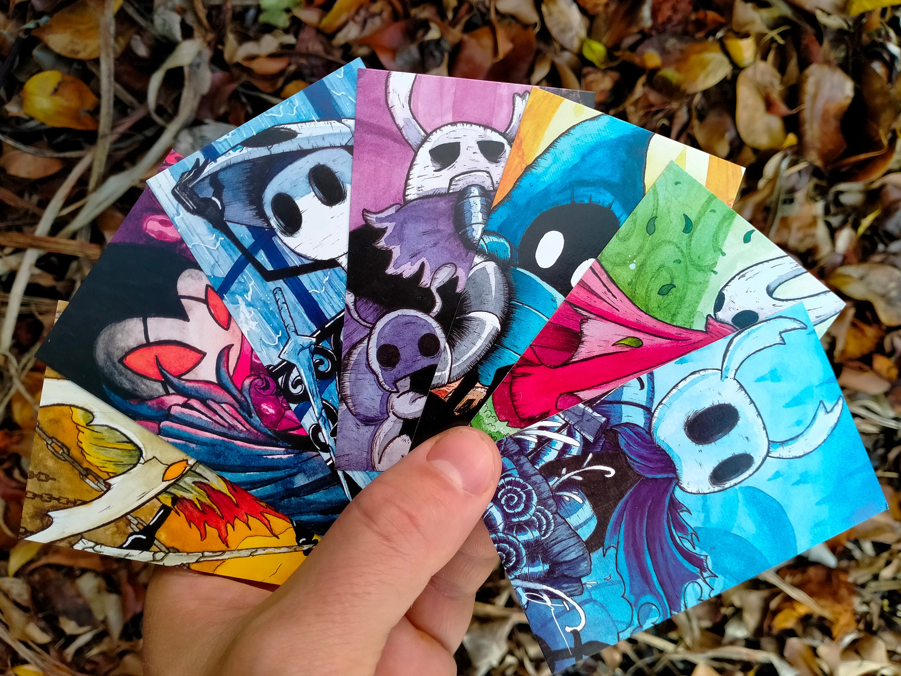 Hollow Knight Mini Print Art Cards (pack of 7) - Etsy Australia
