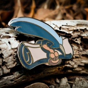 Map and Quill - Hollow Knight Enamel Pin