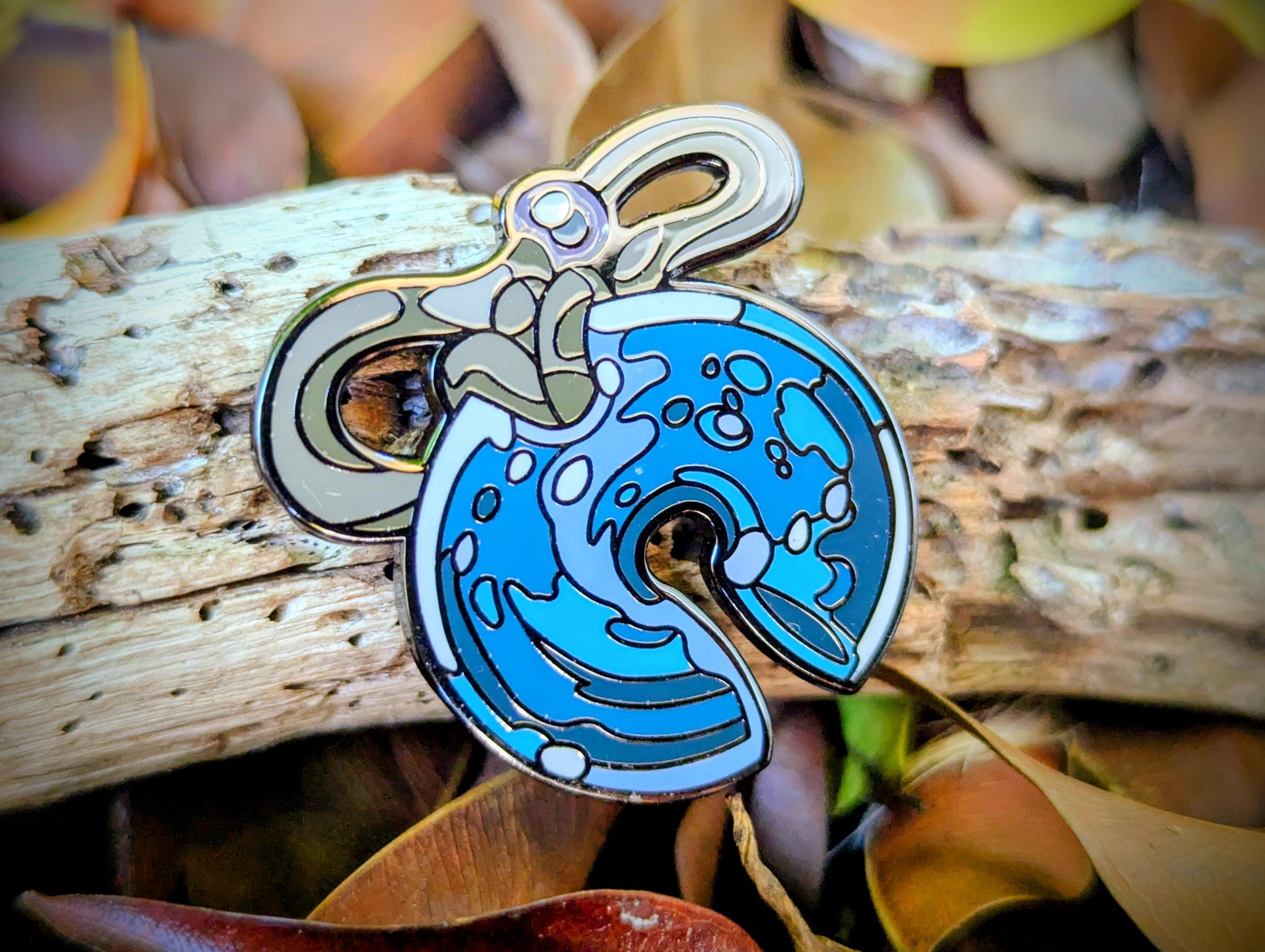 Magnetite Brooch - Hollow Knight Silksong Enamel Pin - Etsy