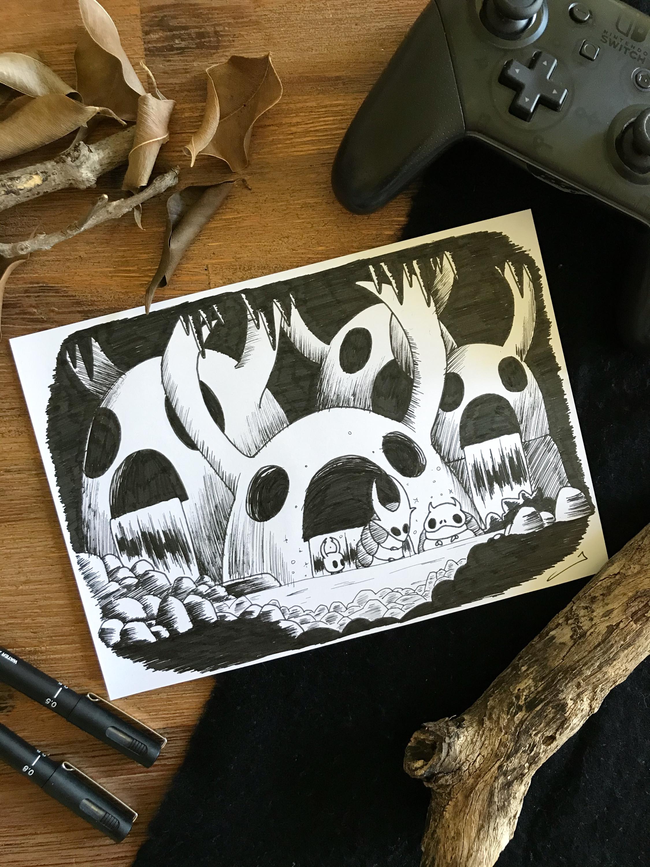 Hollow Knight A5 Hallownest Print Collection - Etsy Australia
