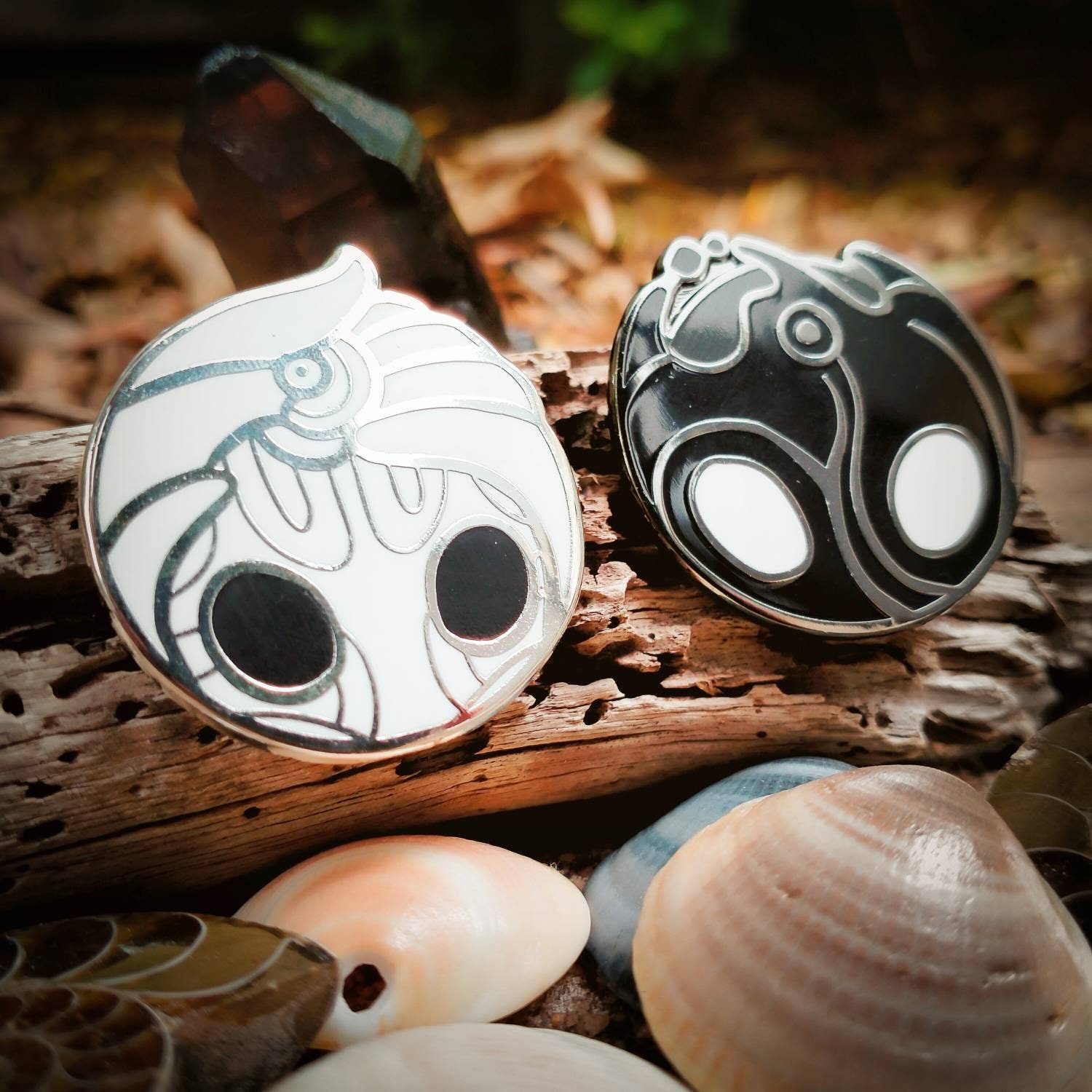 Hollow Knight Enamel Pin Void Heart Etsy