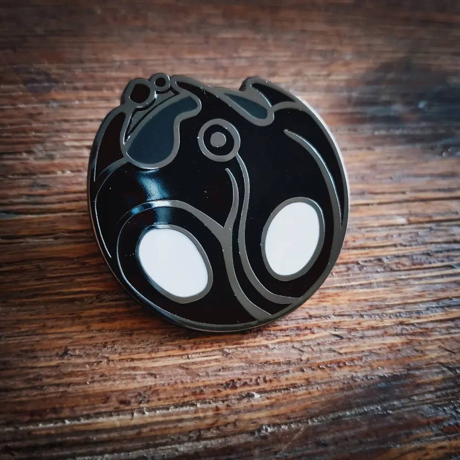 Hollow Knight Enamel Pin Void Heart Etsy