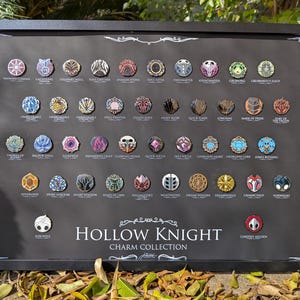 Hollow Knight Enamel Pin Charm Collection