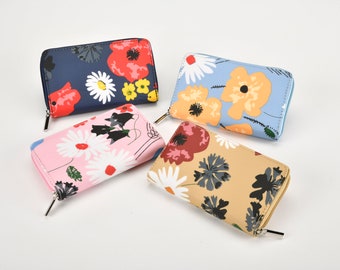 New Premium Printed Ladies Purse with an Adorable Soft Touch Finish