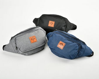 Essential Bum Bag in a Canvas Style Design with an Adjustable Strap