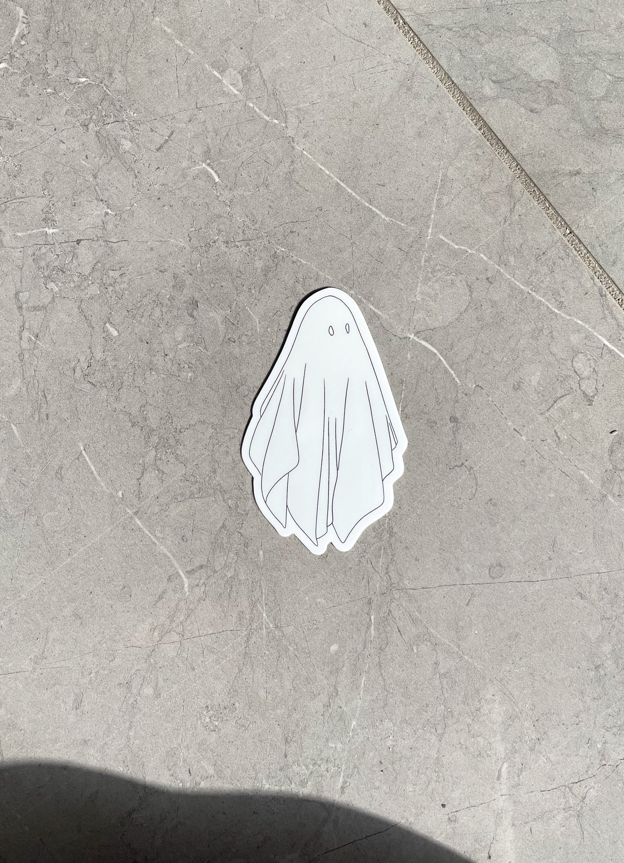 Vinyl Ghost Stickers , Halloween , Kids , Adults , Scrapbooking ,  Waterproof , Holidays , Boo , Crafts 