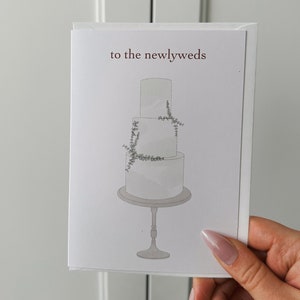 Here's To The Newlyweds Wedding Card, Celebration Card, Congratulations Wedding Card, Engagement Card, Just Married, Wedding Gift