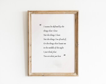 Romantic Couple Wall Art, Neutral Bedroom Decor, Minimalist Love Quote Print, Anniversary Gift, Printable Wall Art