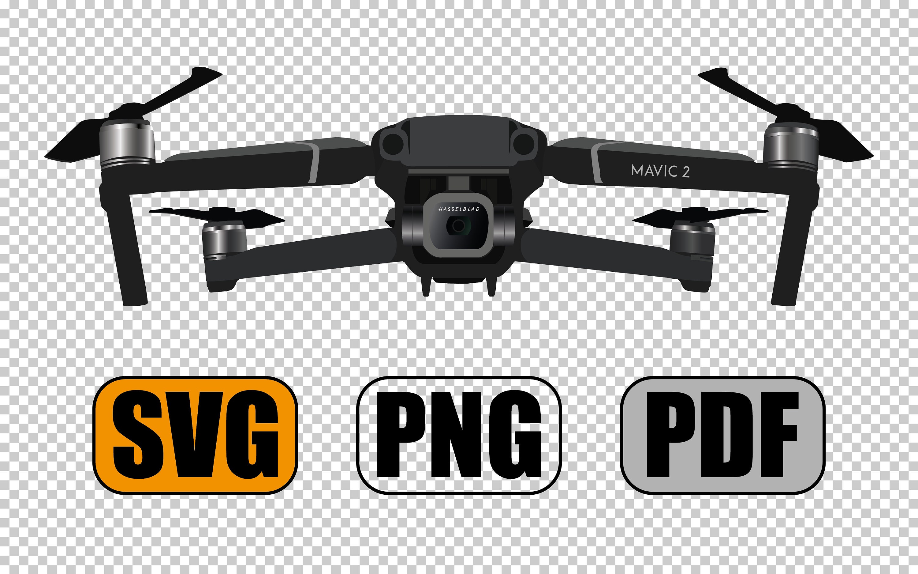 Drone Vector Graphic Print | Etsy