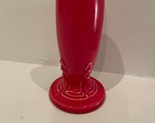 Fiestaware Scarlet Red Bud Vase-(Discontinued color)