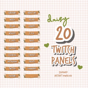 Daisy TWITCH Panels