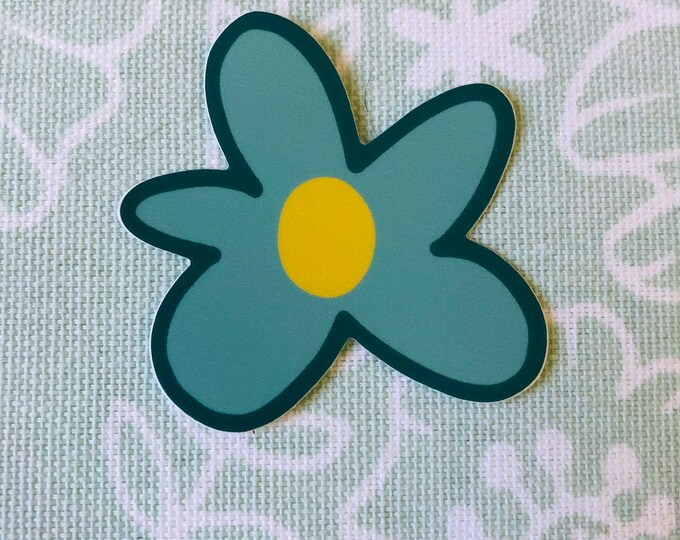 Blue flower