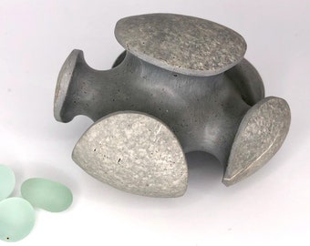 stone sculpture, pebble art, sculpture, contemporary art, decorative object, art piece