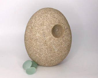 stone sculpture, pebble art, sculpture, contemporary art, decorative object, art piece
