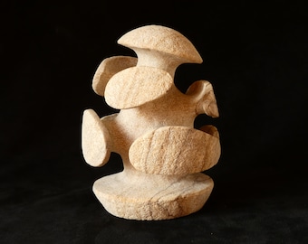 Large bonsai tree pebble carving, stone sculpture, pebble carving, sculpture, contemporary art, decorative object, art piece, bonsai tree