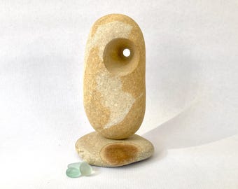 stone sculpture, pebble , sculpture, contemporary art, decorative object, art piece, pebble art