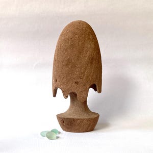 stone sculpture, pebble art, sculpture, contemporary art, decorative object, art piece